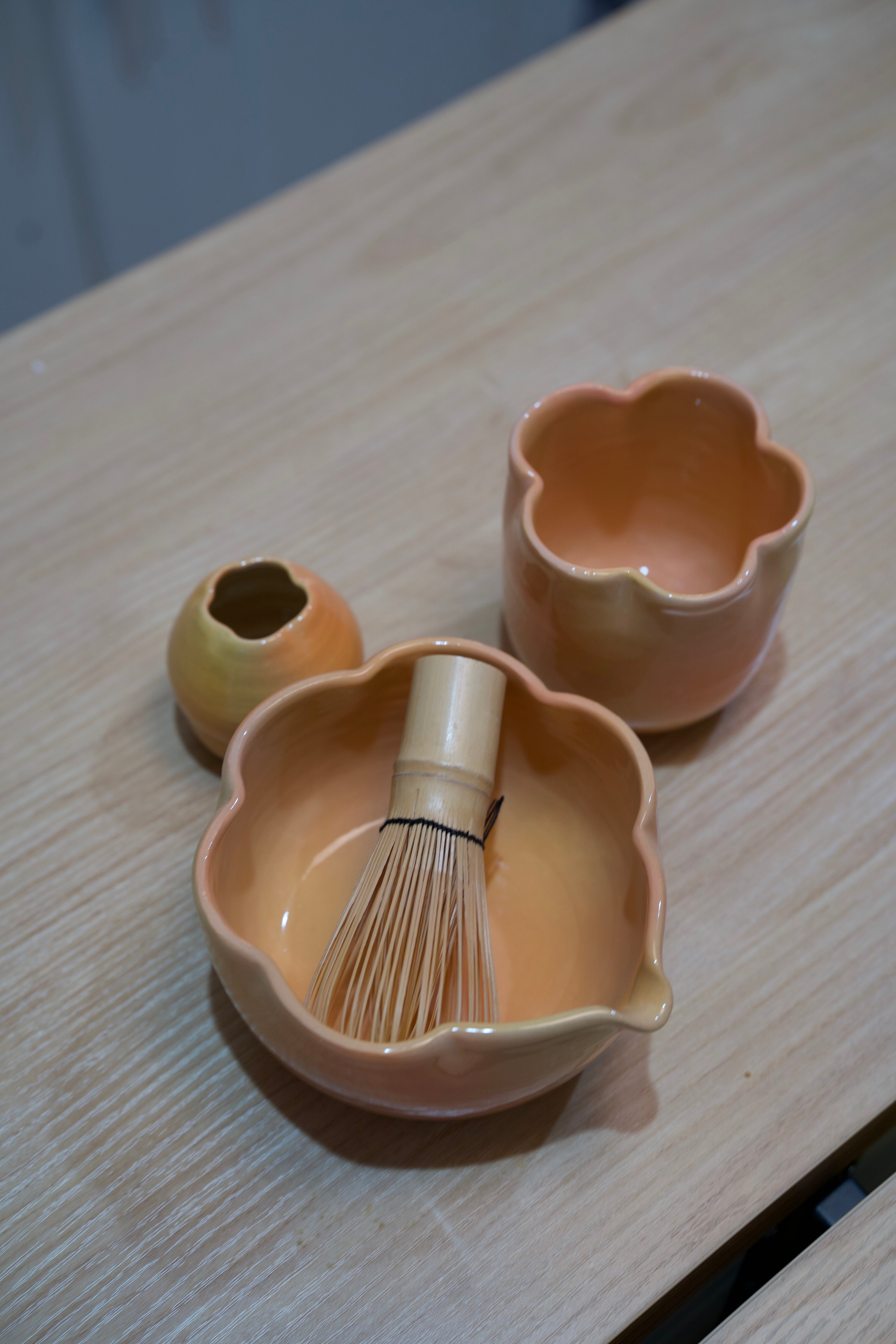 bloom chawan set - three colors