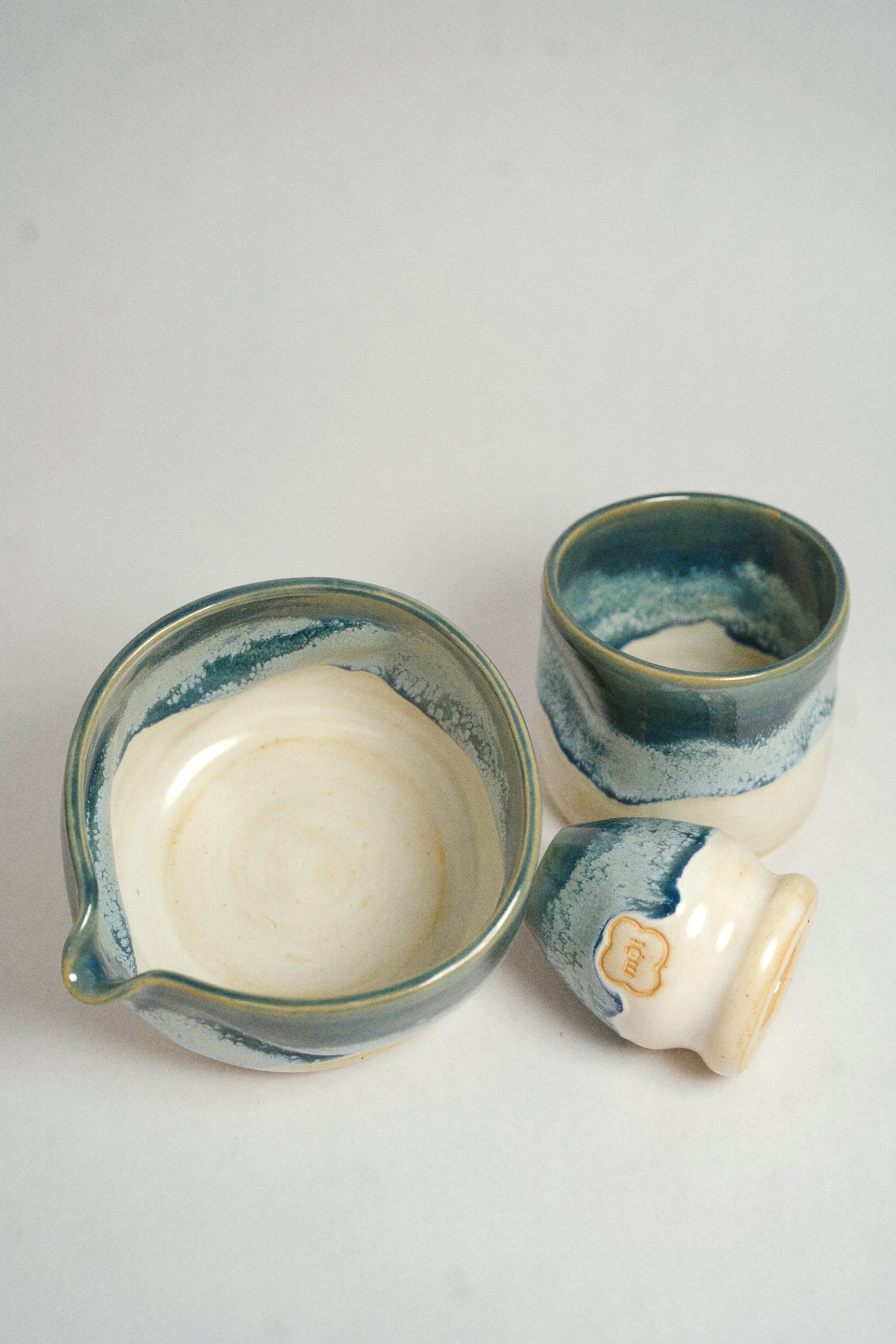 ocean chawan set