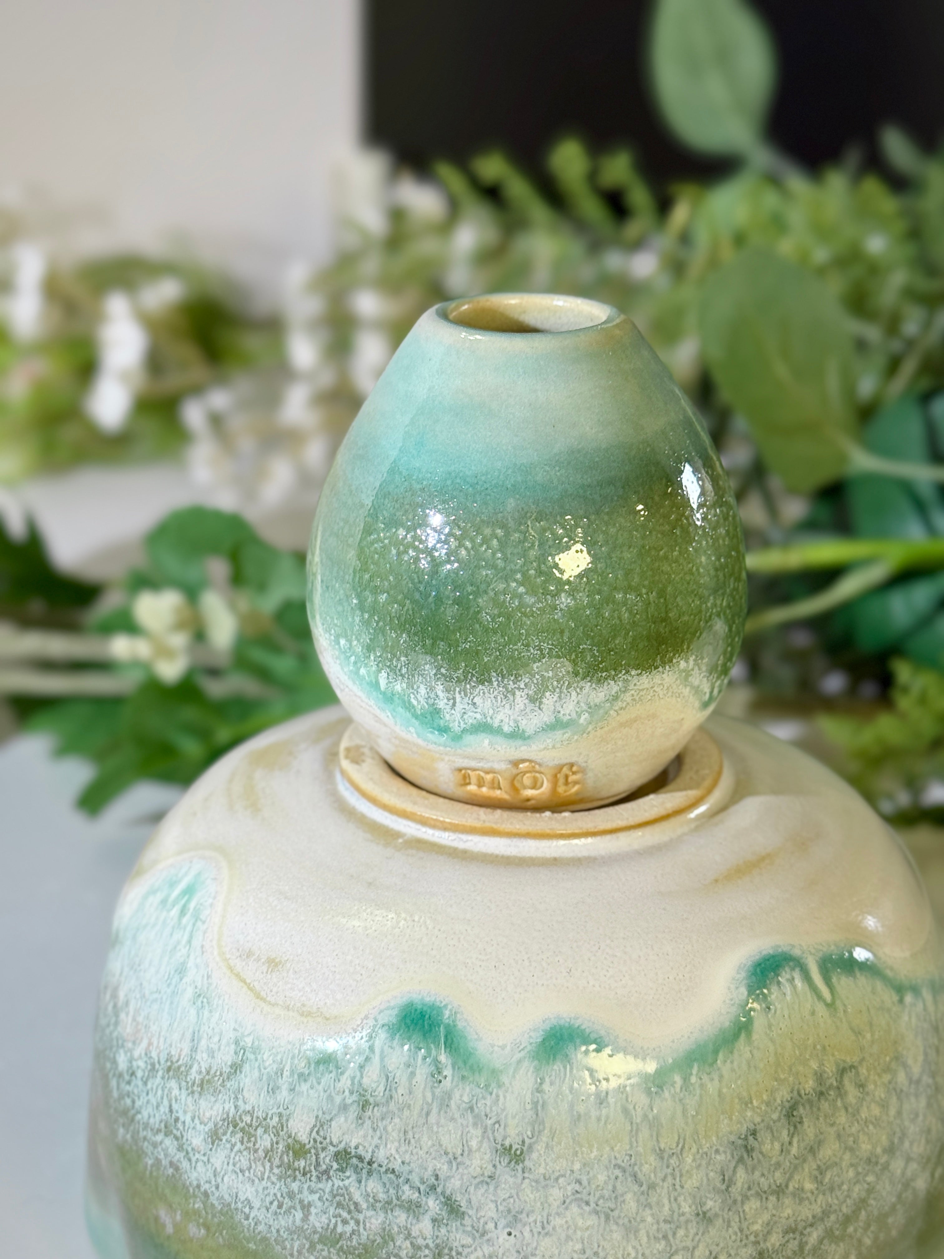 ocean jade chawan set
