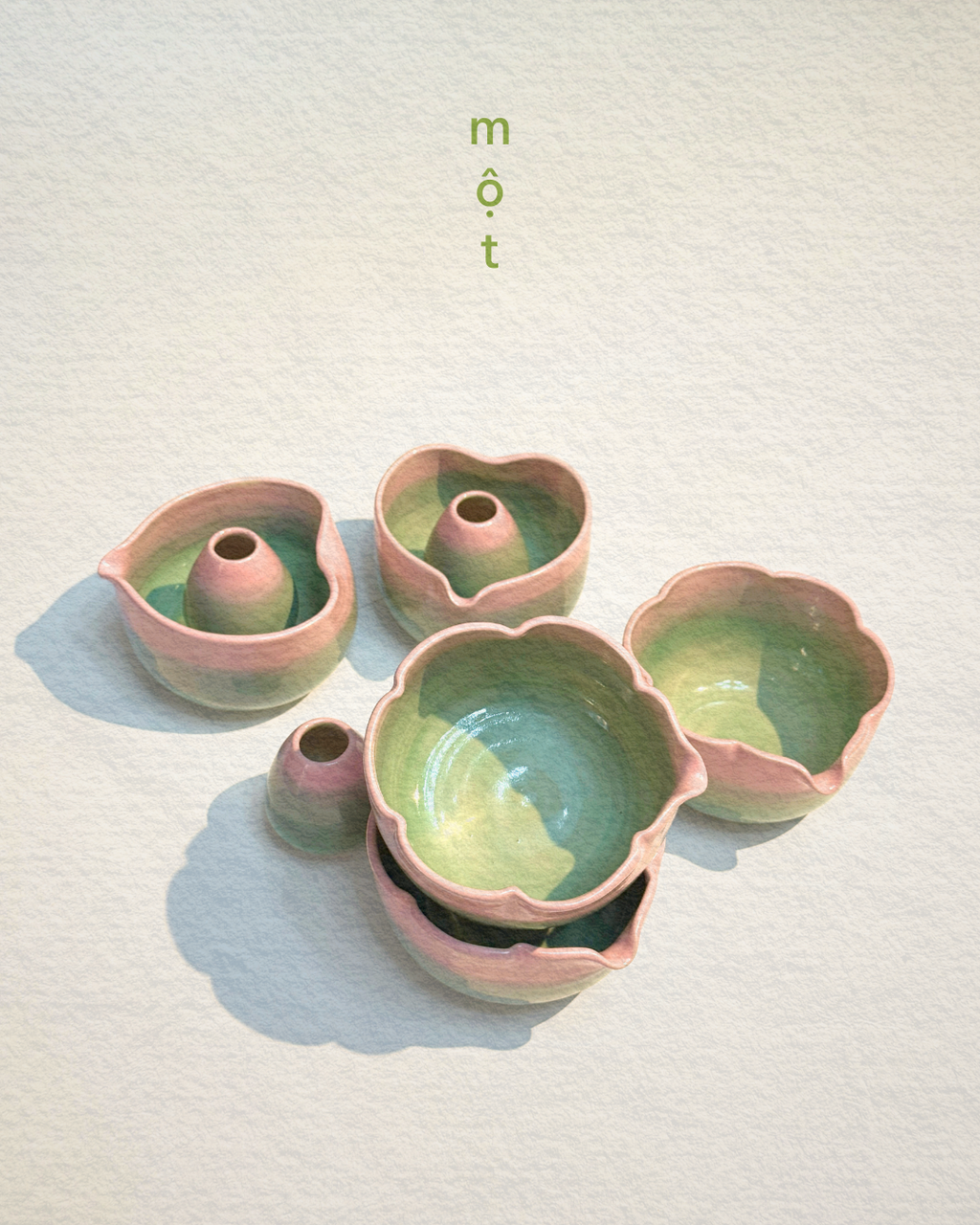 một matcha bowl set