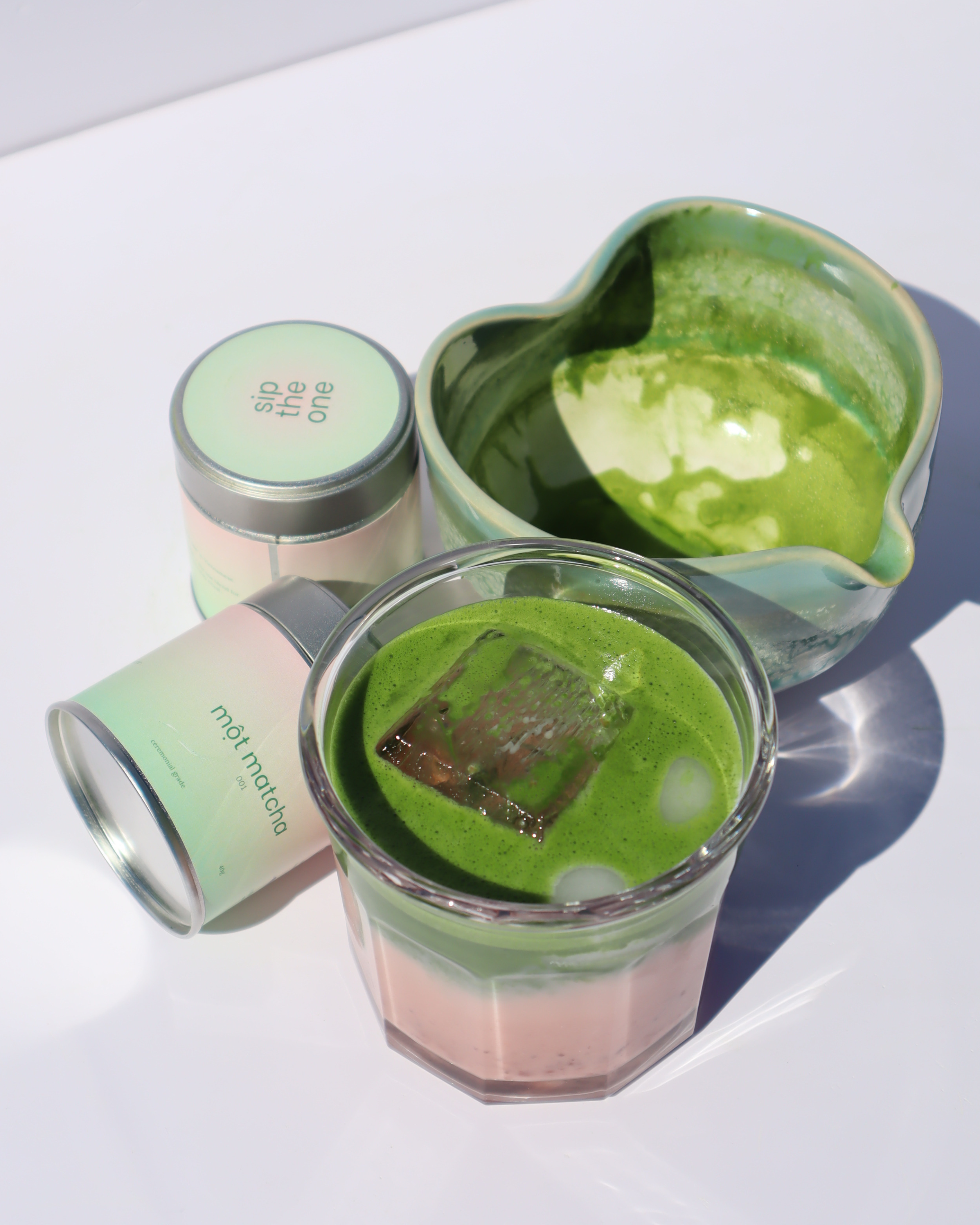 ocean jade chawan set